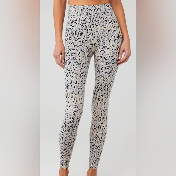 Varley Pants - Varley Century 2.0 25" Legging In Cashmere Cheetah Size XS